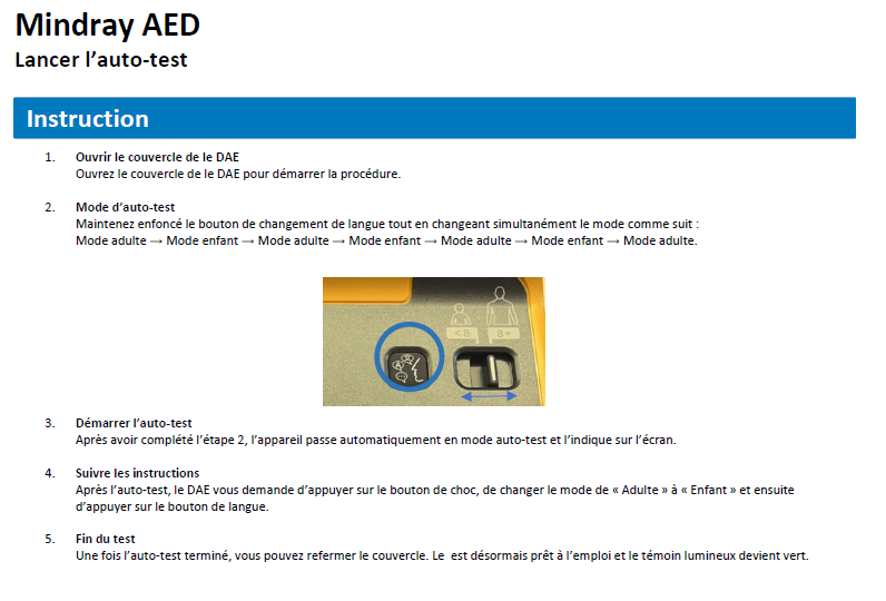 Utilisation et informations techniques